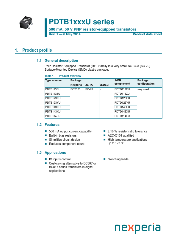 PDTB114EU