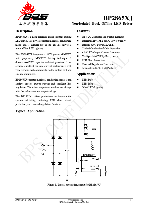 <?=BP2865CJ?> डेटा पत्रक पीडीएफ