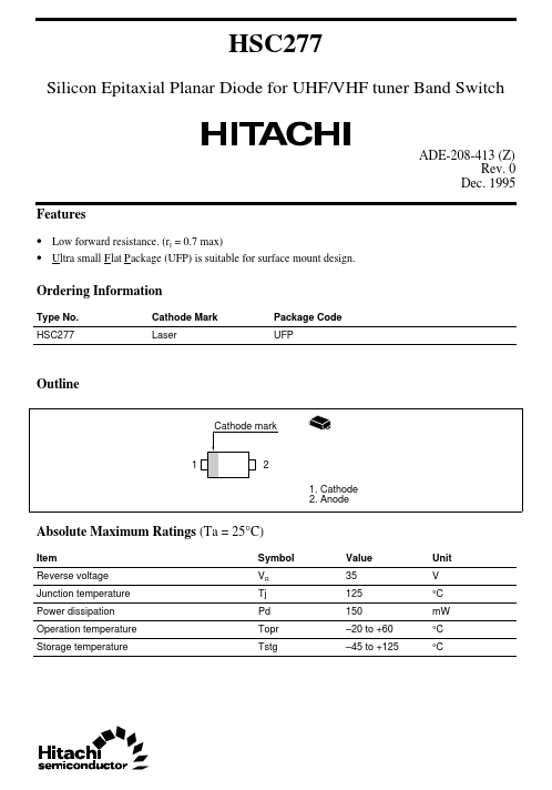 <?=HSC277?> डेटा पत्रक पीडीएफ