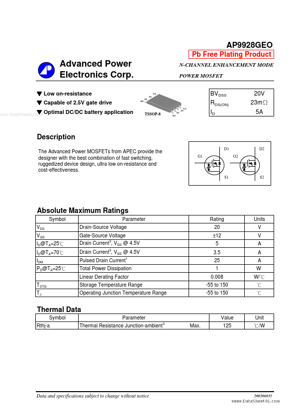 AP9928GEO