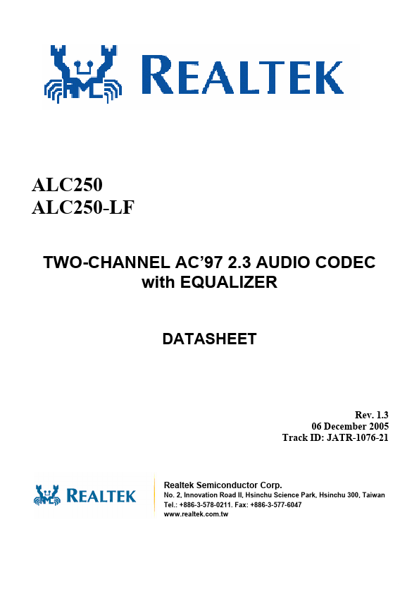 ALC250-LF