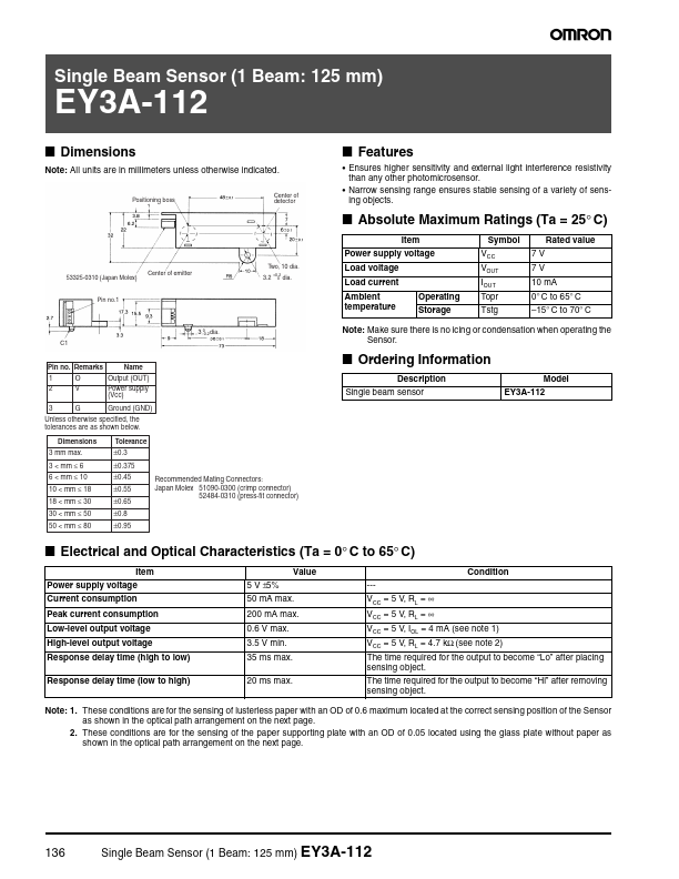 <?=EY3A-112?> डेटा पत्रक पीडीएफ