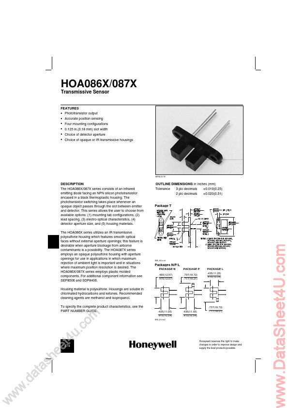 <?=HOA087x?> डेटा पत्रक पीडीएफ