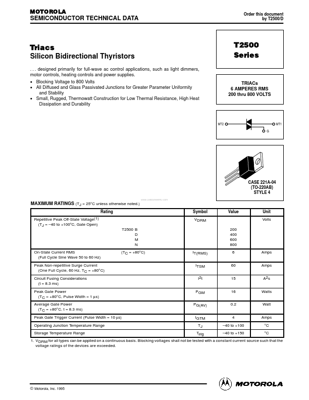 T2500 Motorola