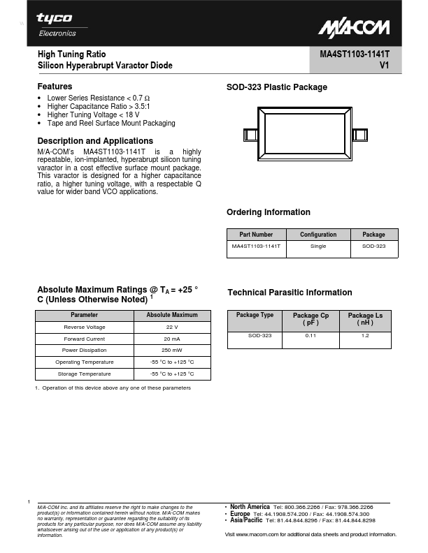 MA4ST1103-1141T