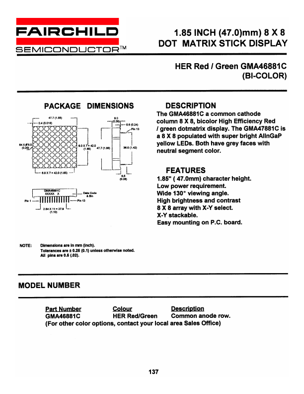 GMA46881C Fairchild Semiconductor