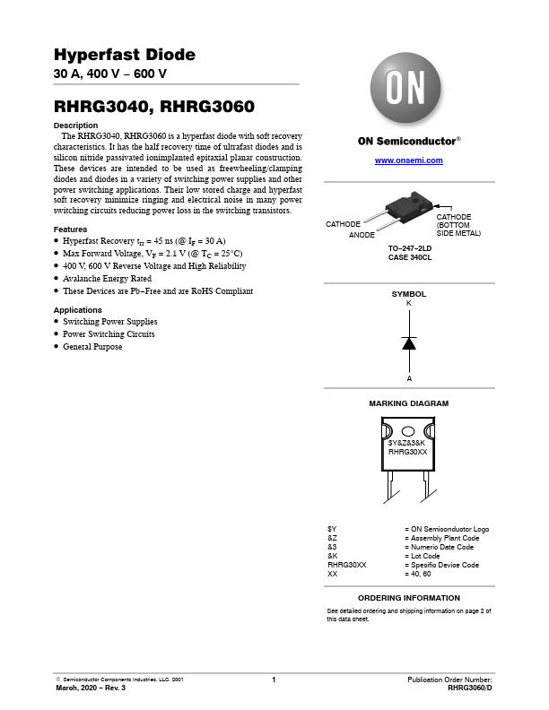 <?=RHRG3040?> डेटा पत्रक पीडीएफ