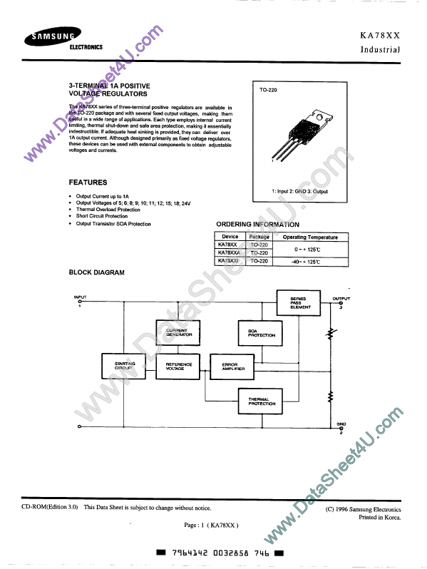 KA7808 Samsung Electronics