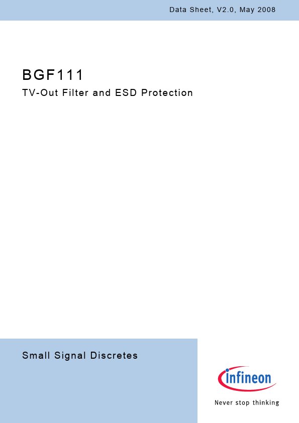 BGF111 Infineon