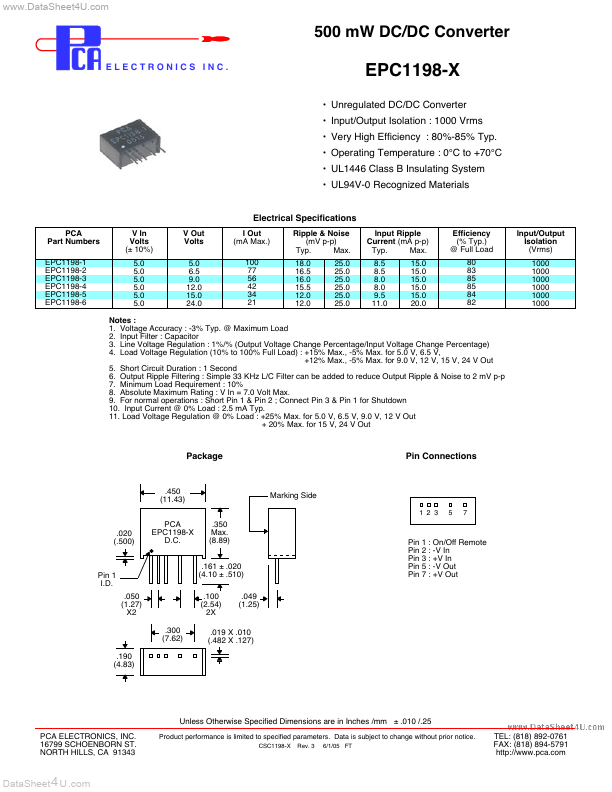 EPC1198-x