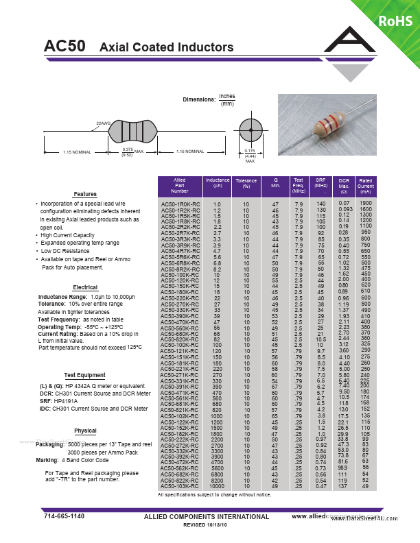 AC50-8R2K-RC Allied Components International