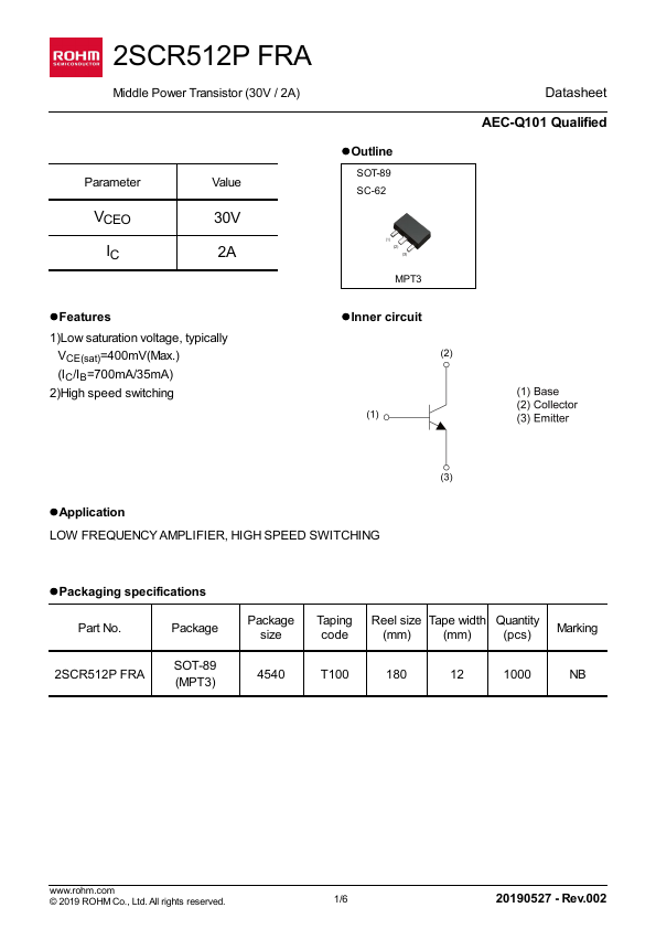 2SCR512PFRA