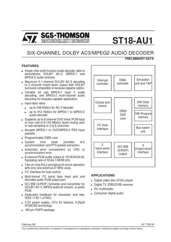 ST18-AU1