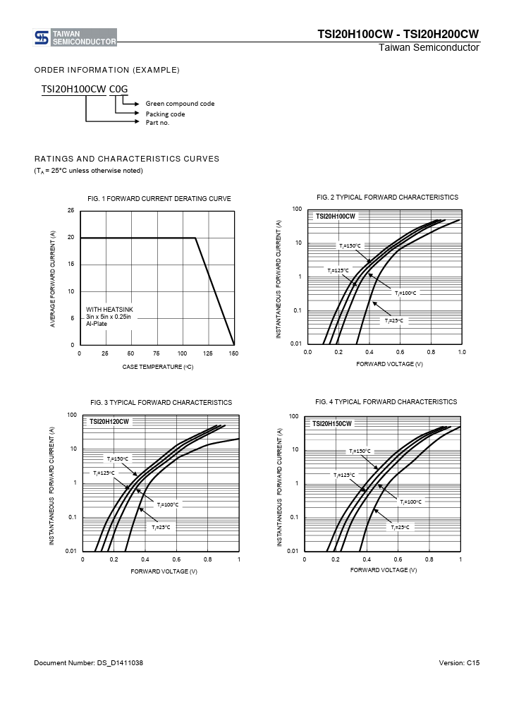 TSI20H120CW