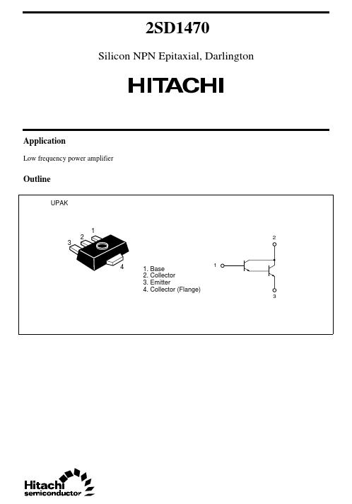 <?=2SD1470?> डेटा पत्रक पीडीएफ