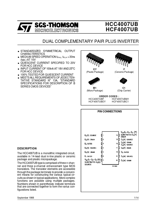 HCC4007UB