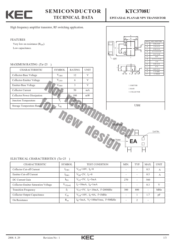 KTC3708U