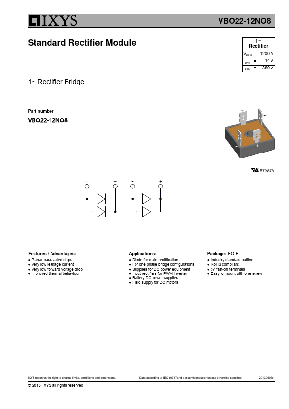 VBO22-12NO8