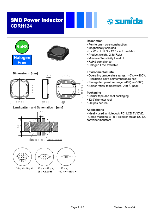 CDRH124NP-270MC