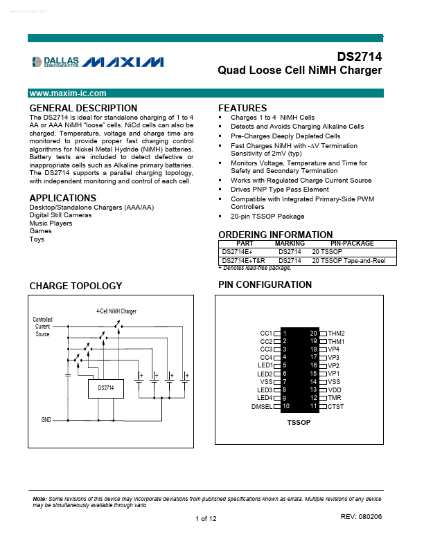 DS2714 Maxim Integrated Products