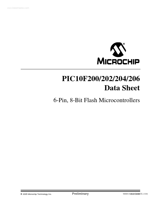 10F200 Microchip Technology