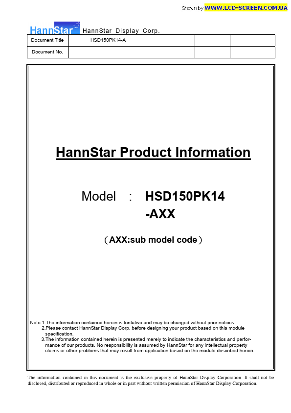 HSD150PK14-Axx