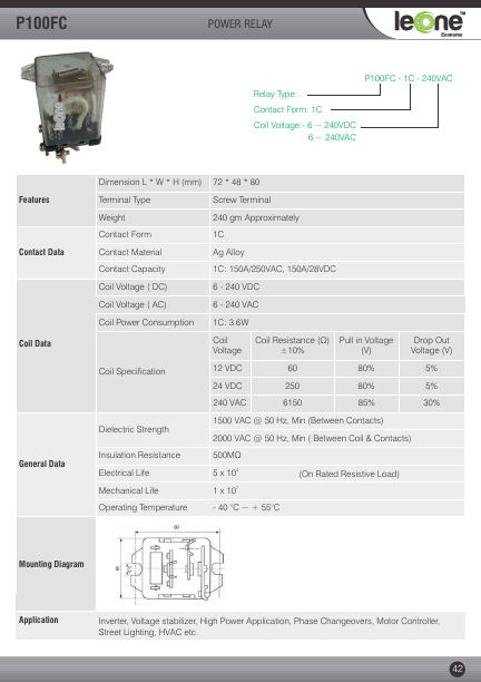 P100FC-1C-24VDC