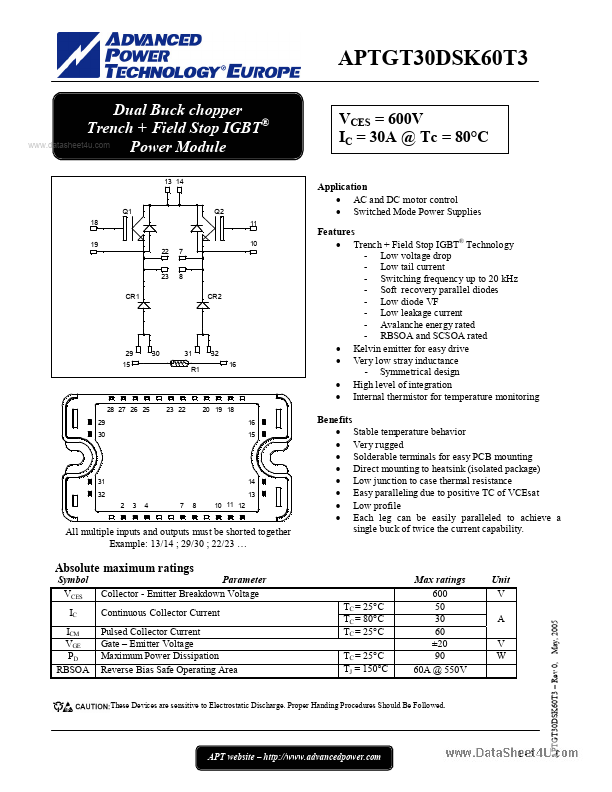 APTGT30DSK60T3