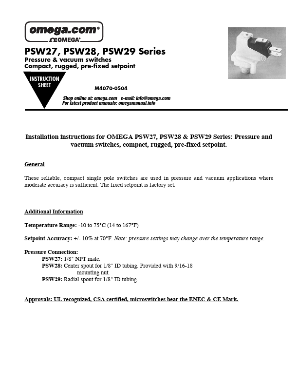 PSW28-10P