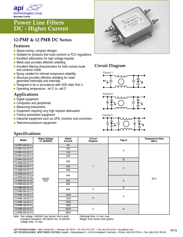 12-PMB-040-DC-F api