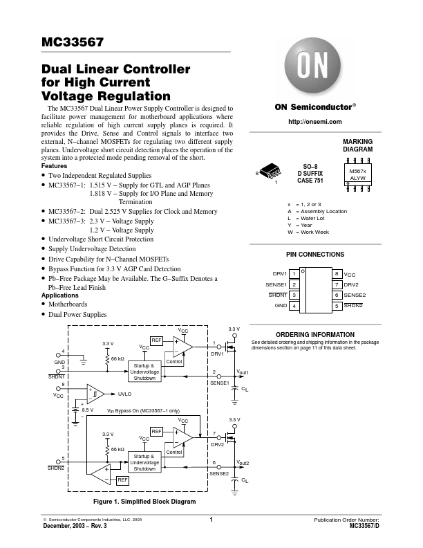 MC33567 ON Semiconductor