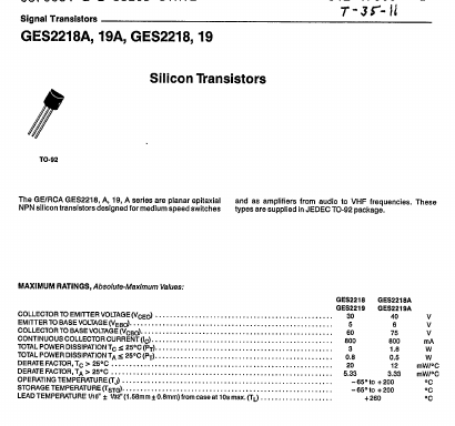 <?=GES2219?> डेटा पत्रक पीडीएफ