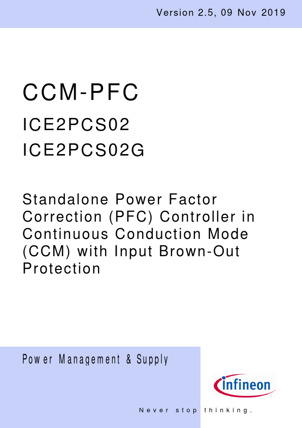 ICE2PCS02 Infineon Technologies