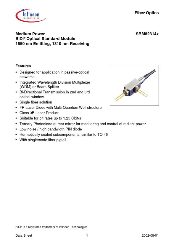 SBM82314G Infineon Technologies AG