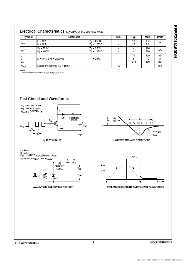 FFPF20UA60DN