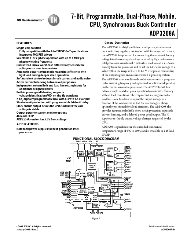 ADP3208A ON Semiconductor