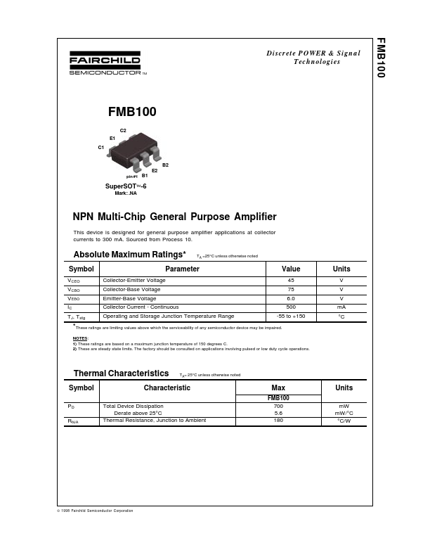 FMB100 Fairchild Semiconductor