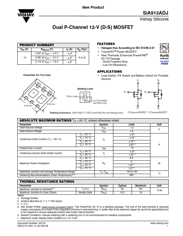 SiA913ADJ