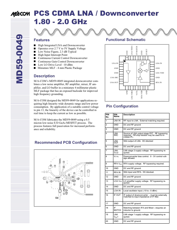 MD59-0049RTR Tyco