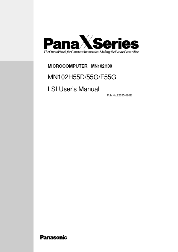 MN102H55 Panasonic Semiconductor