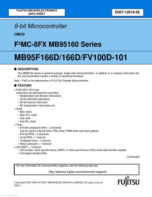 MB95160 Fujitsu