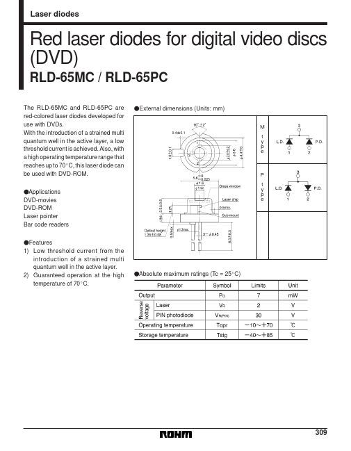 <?=RLD-65PC?> डेटा पत्रक पीडीएफ