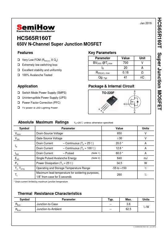 HCS65R160T