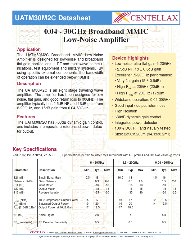 UATM30M2C