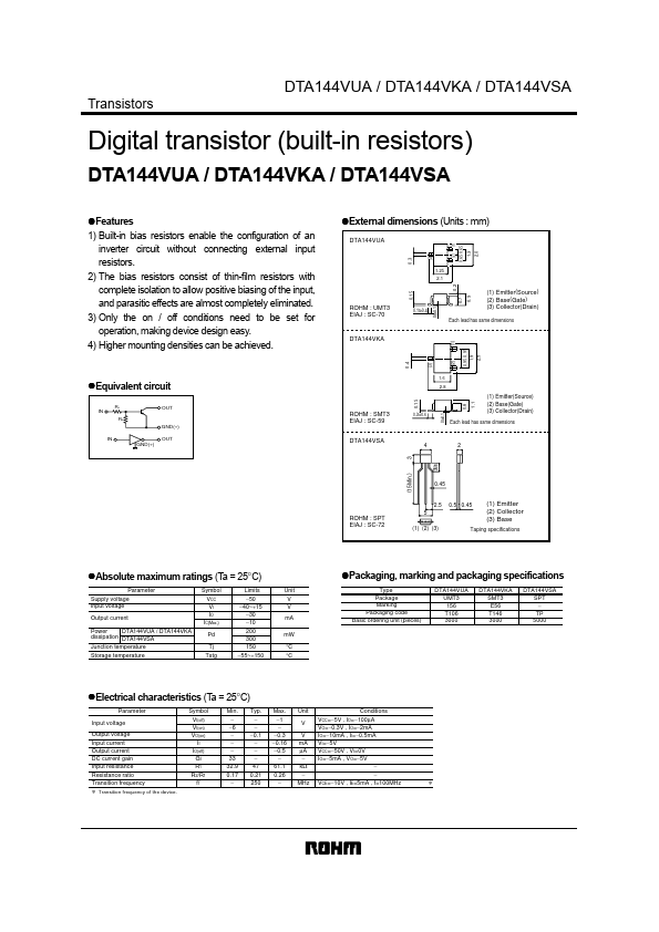 DTA144VKA