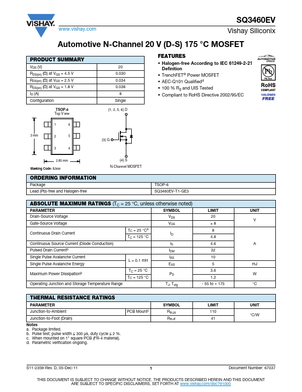 SQ3460EV