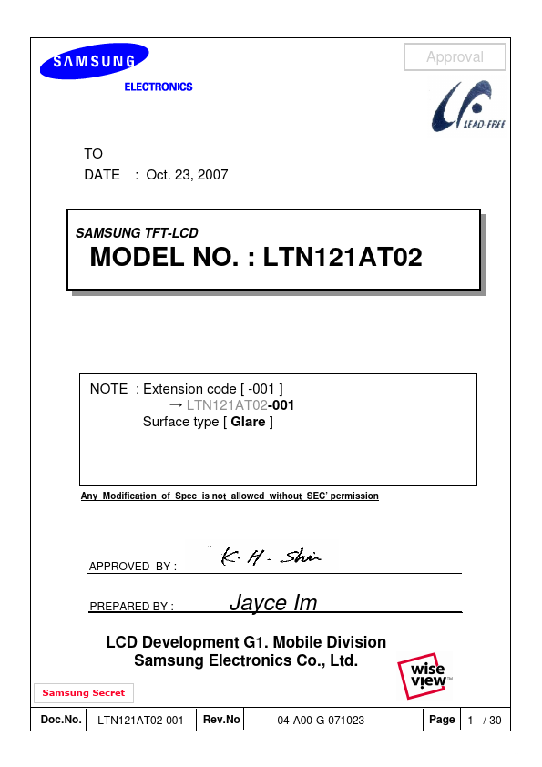 LTN121AT02