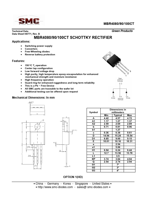 MBR4080CT