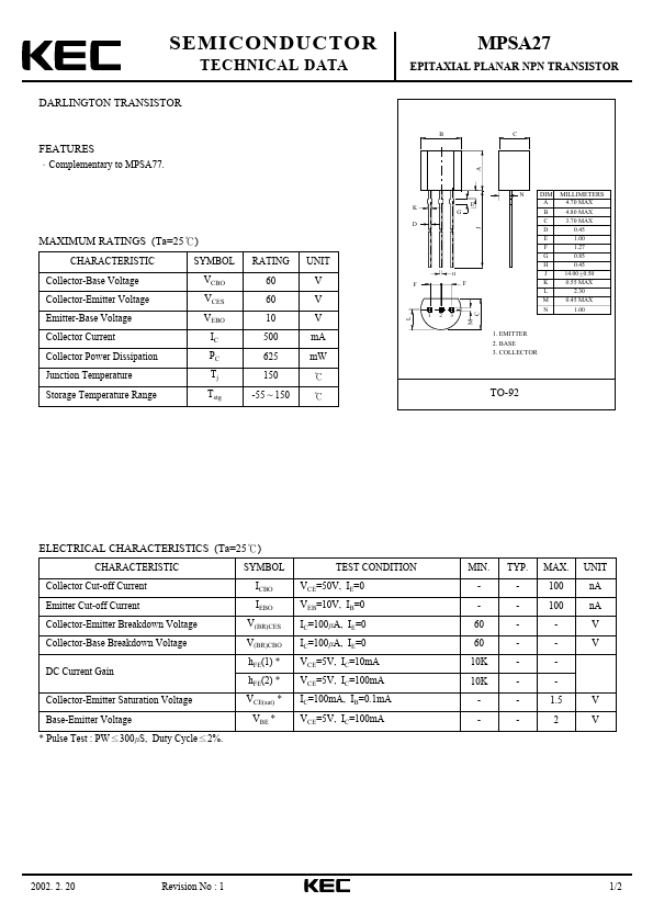 MPSA27