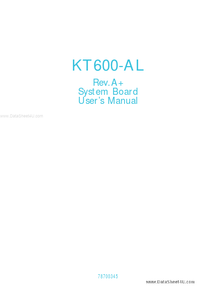 KT600-AL ETC